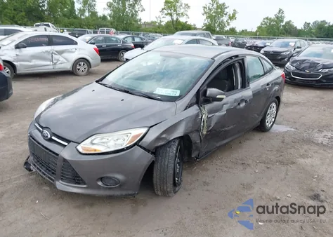 2014 Ford Focus Se из США, поврежденный, VIN 1FADP3F28EL331461